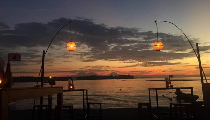 Sunset Pantai Impos Lombok