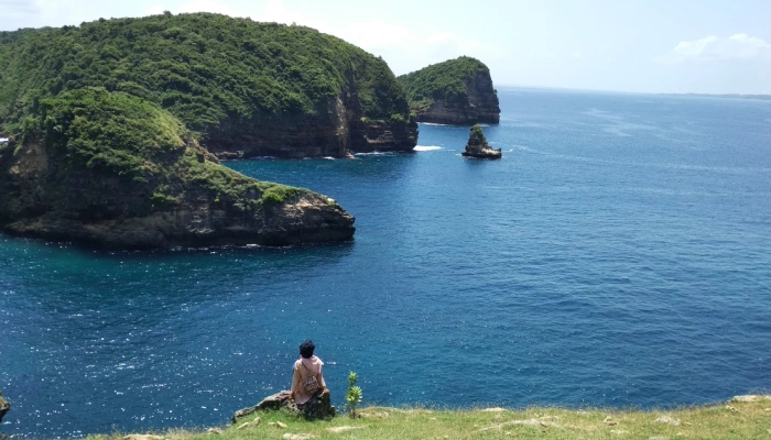 Pantai Nirwana Point di Lombok