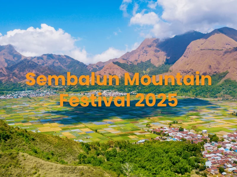 Sembalun Mountain Festival 2025 Festival Alam dan Budaya