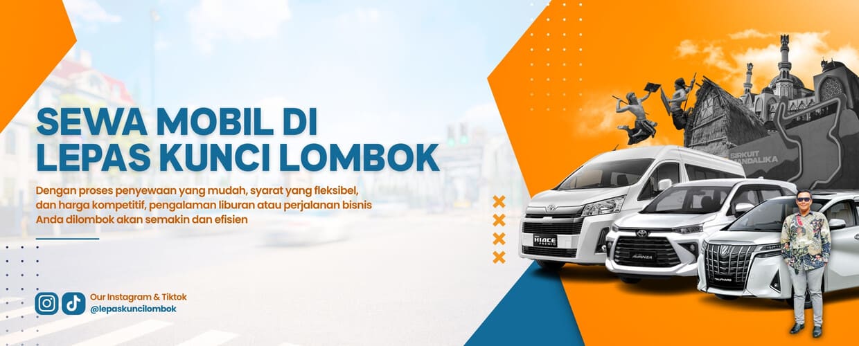 Sewa Mobil Lepas Kunci Lombok