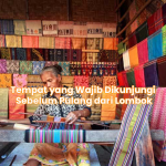 Tempat yang Wajib Dikunjungi Sebelum Pulang dari Lombok