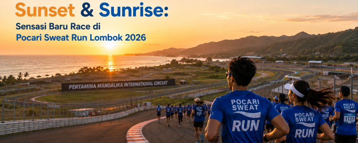 artikel pocari run - lepas kunci lombok
