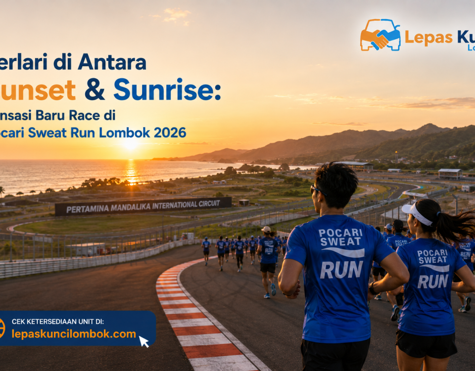 artikel pocari run - lepas kunci lombok